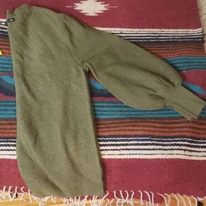 Olive green sweater